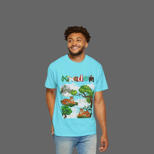 Tiger, Jungle Graphic T-Shirt, Safari Wildlife Tee, Animal Lover Gift, Nature Theme Shirt