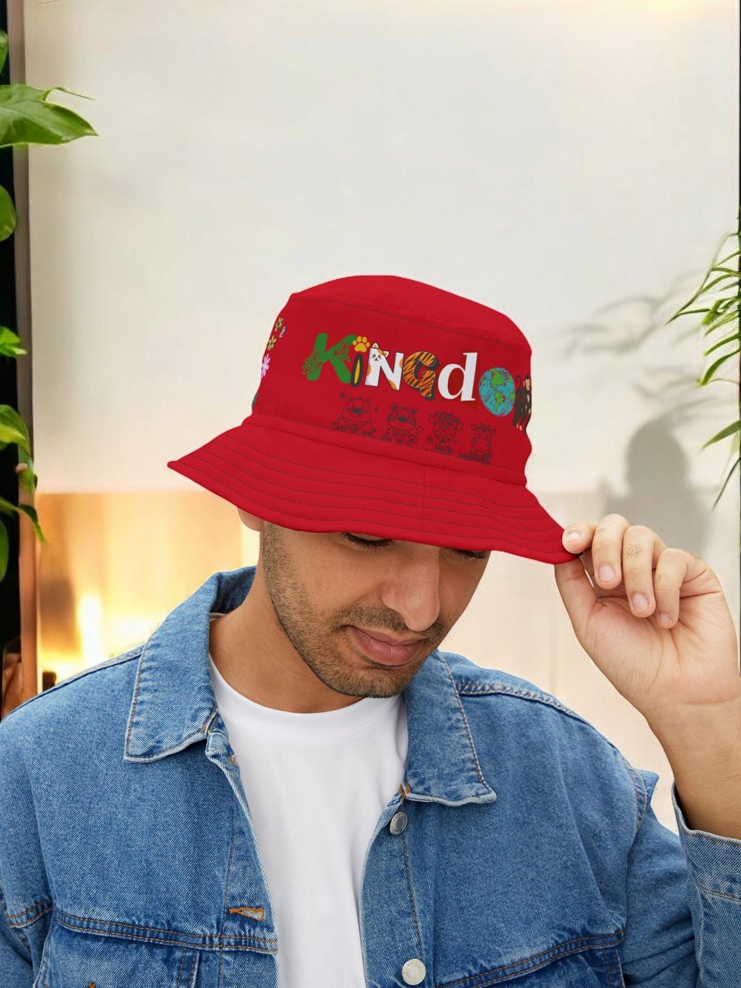 Butterfly Floral Bucket Hat, Wild Life Themed Graphic Unisex Cap, Botanical Print Headwear, Nature Lover Gift, Spring Summer Accessories