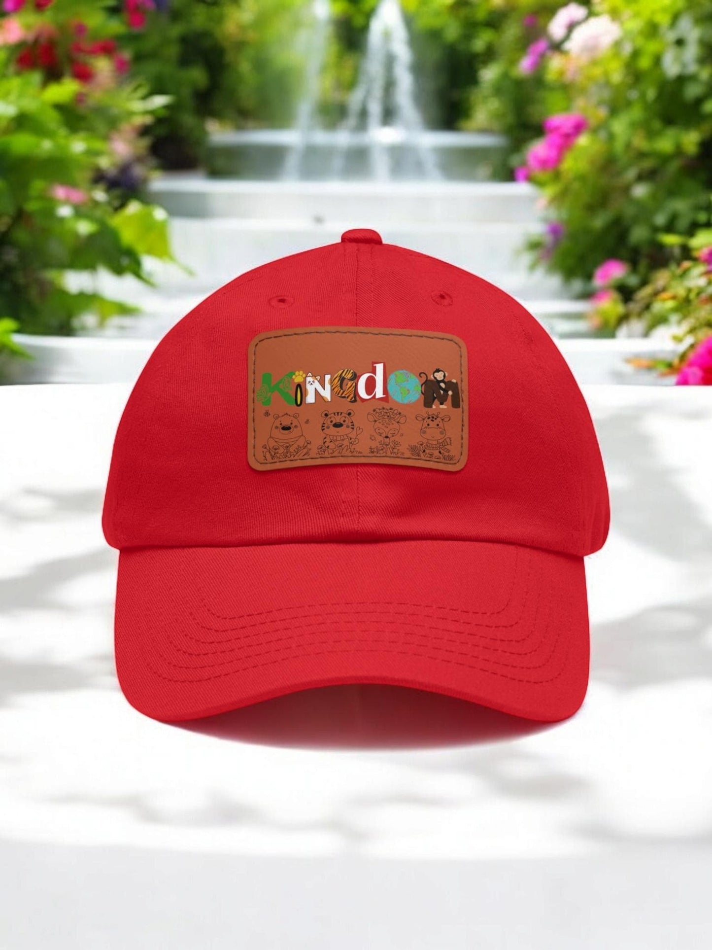Animal Enthusiast Unisex Hat, Leather Patch Cap, Wildlife Lover Gift