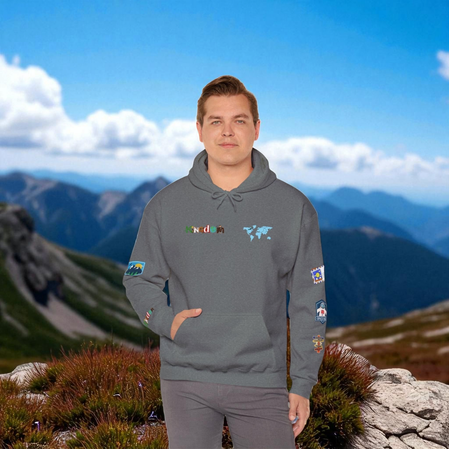 Travel Enthusiast Unisex Hoodie, Vacation Mode Graphic Sweatshirt, Adventure Clothing