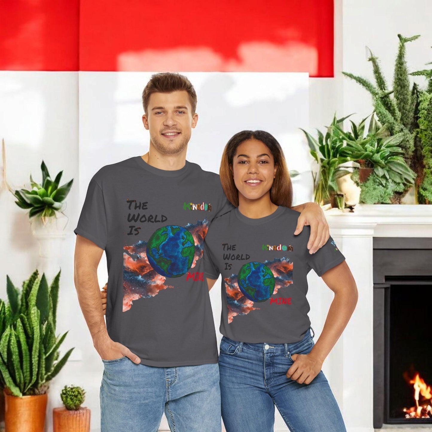 Galaxy Graphic Unisex Tee - Handcrafted Space Shirt, Cosmic Universe Top, Astronomy T-Shirt