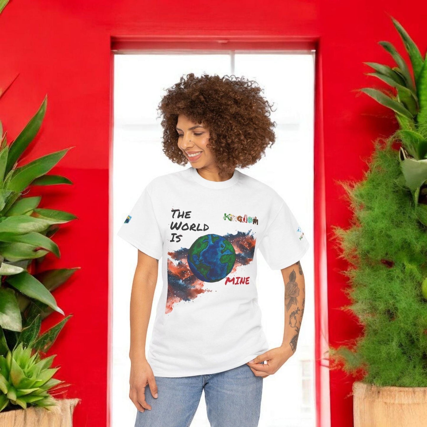 Galaxy Graphic Unisex Tee - Handcrafted Space Shirt, Cosmic Universe Top, Astronomy T-Shirt