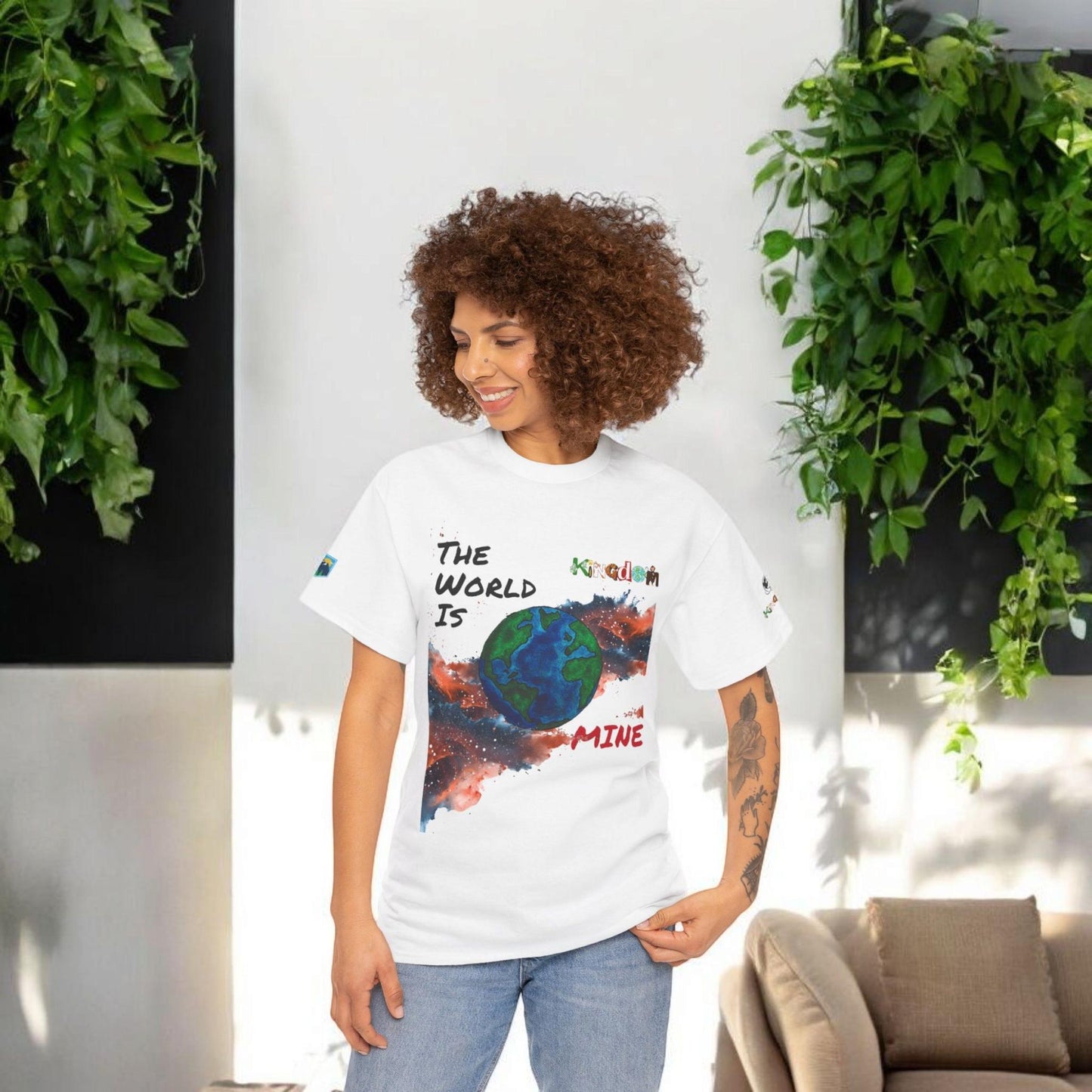 Galaxy Graphic Unisex Tee - Handcrafted Space Shirt, Cosmic Universe Top, Astronomy T-Shirt