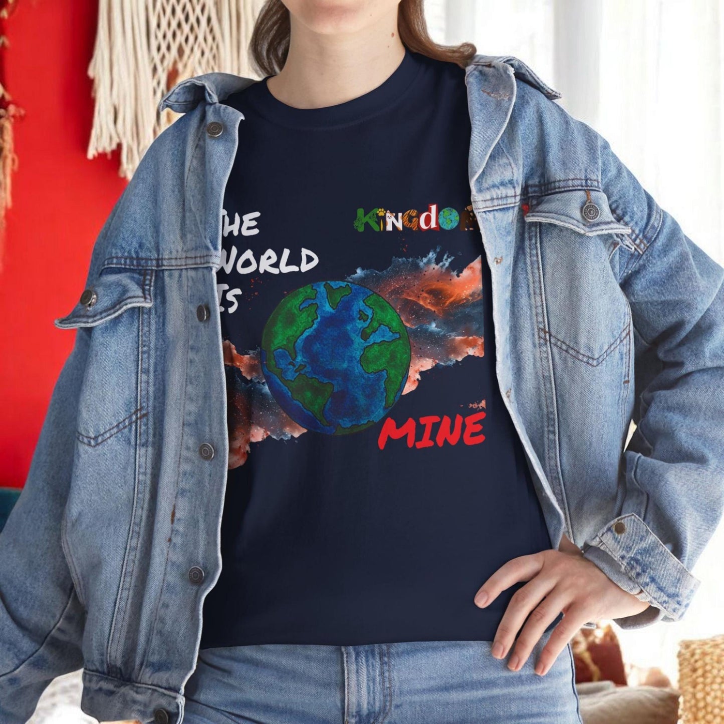 Galaxy Graphic Unisex Tee - Handcrafted Space Shirt, Cosmic Universe Top