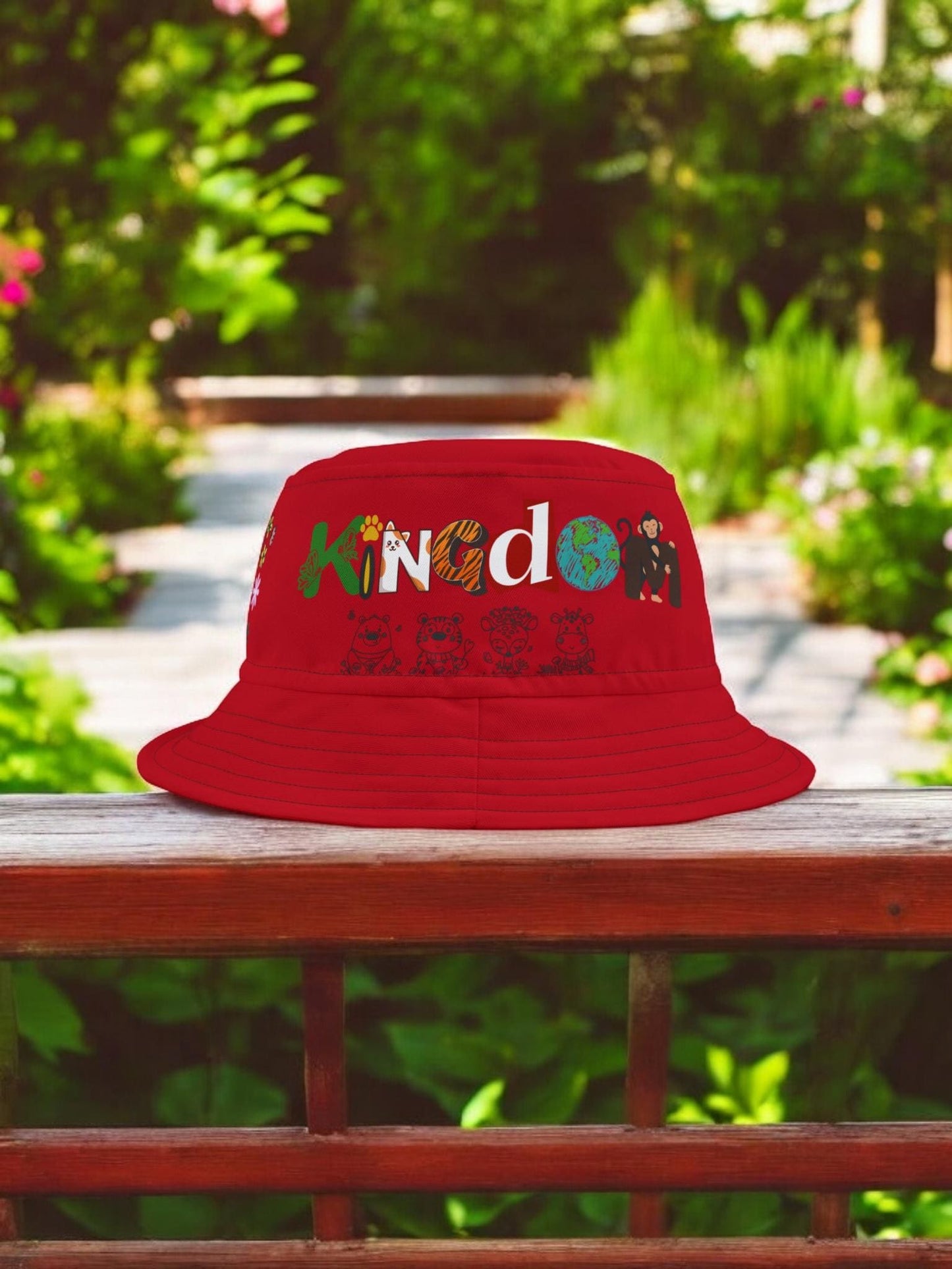 Butterfly Floral Bucket Hat, Wild Life Themed Graphic Unisex Cap, Botanical Print Headwear, Nature Lover Gift, Spring Summer Accessories