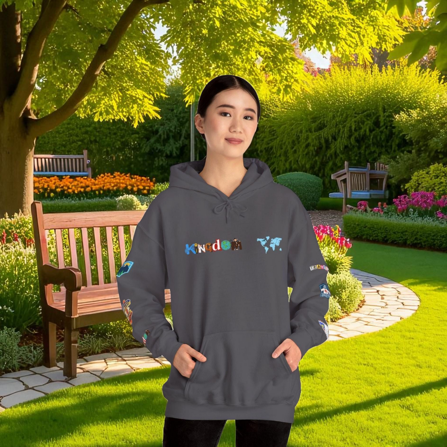 Vacation Theme Graphic Unisex Hoodie, Travel Enthusiast Sweatshirt, Wanderlust Hooded Pullover