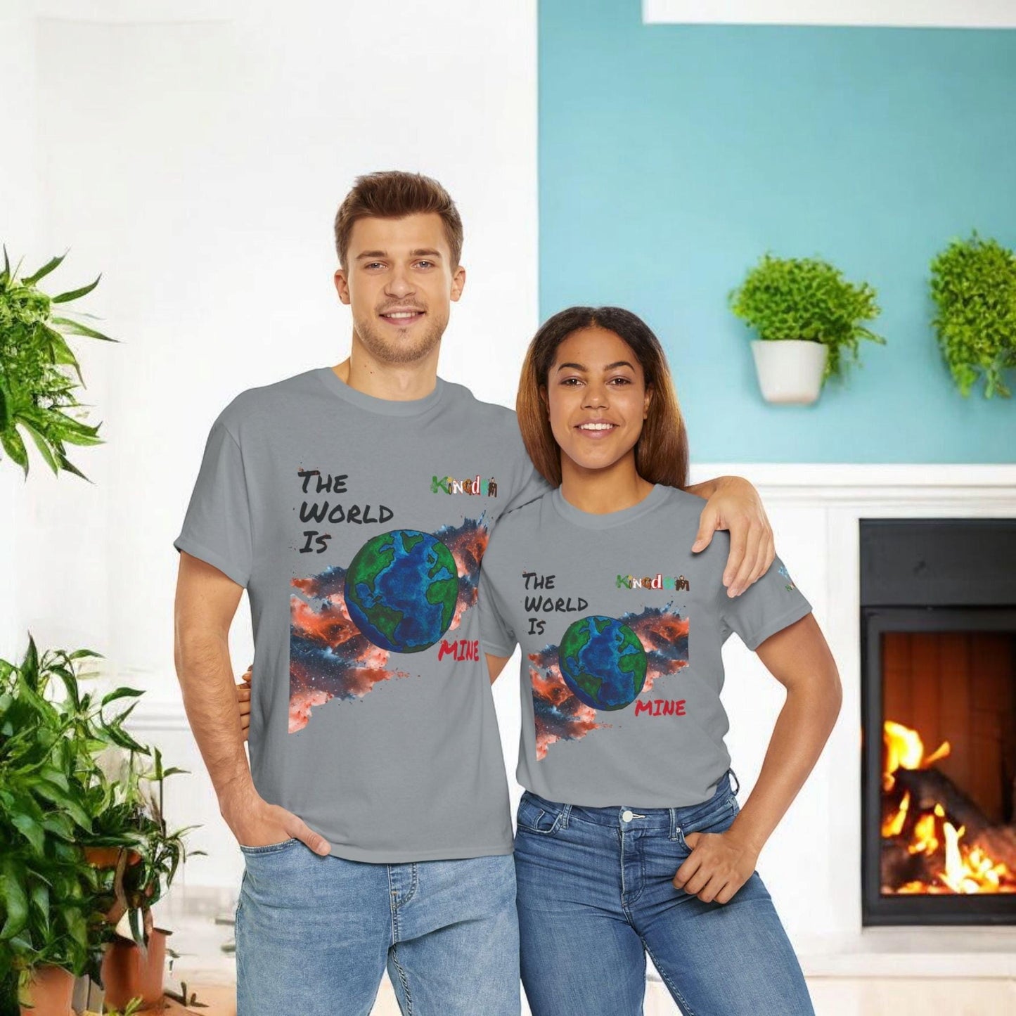 Galaxy Graphic Unisex Tee - Handcrafted Space Shirt, Cosmic Universe Top, Astronomy T-Shirt