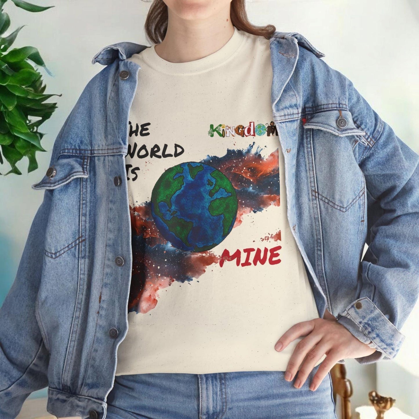Galaxy Graphic Unisex Tee - Handcrafted Space Shirt, Cosmic Universe Top