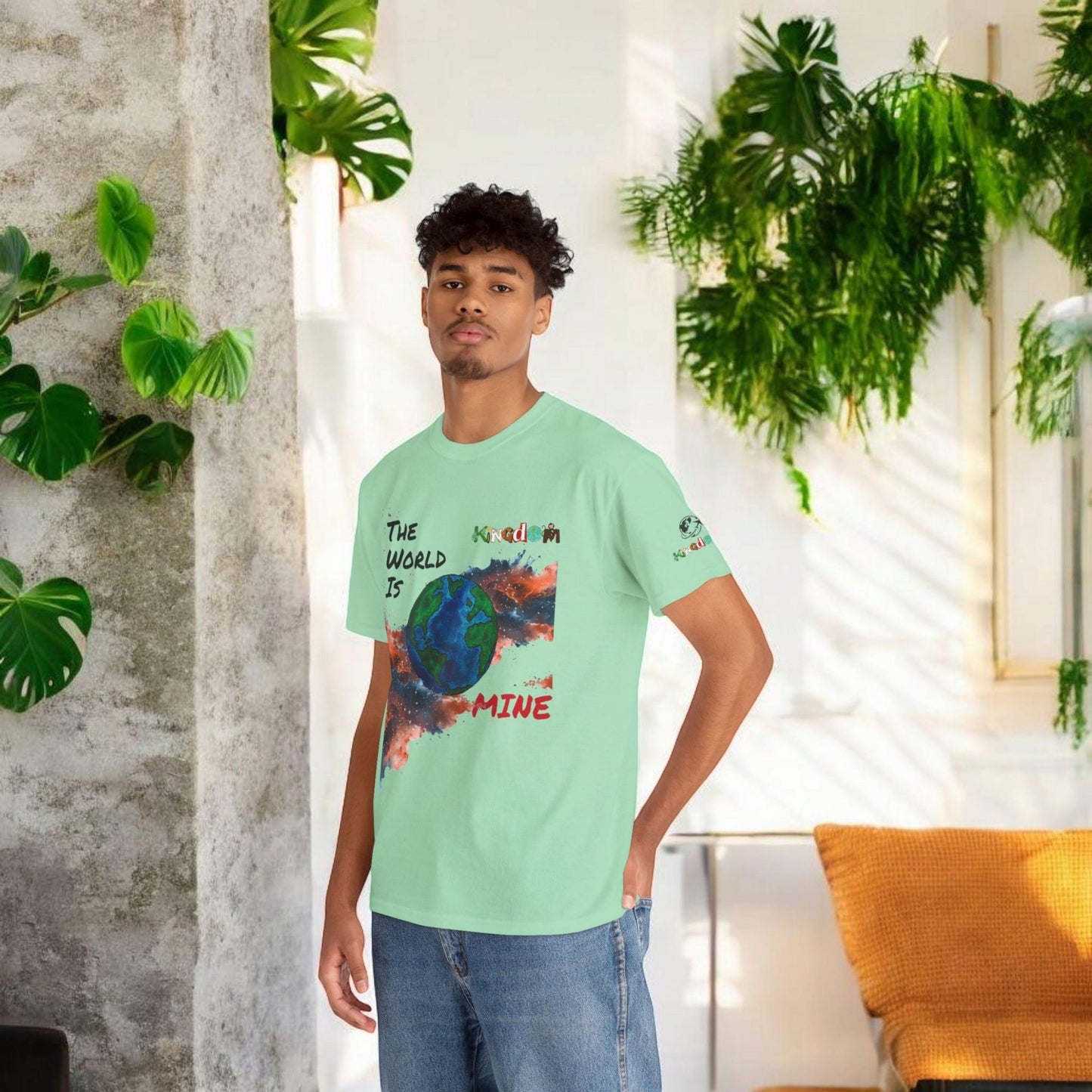 Galaxy Graphic Unisex Tee - Handcrafted Space Shirt, Cosmic Universe Top
