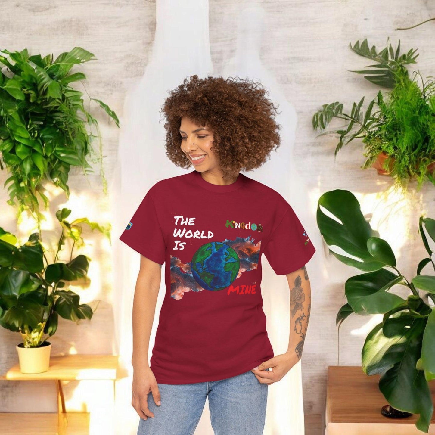 Galaxy Graphic Unisex Tee - Handcrafted Space Shirt, Cosmic Universe Top