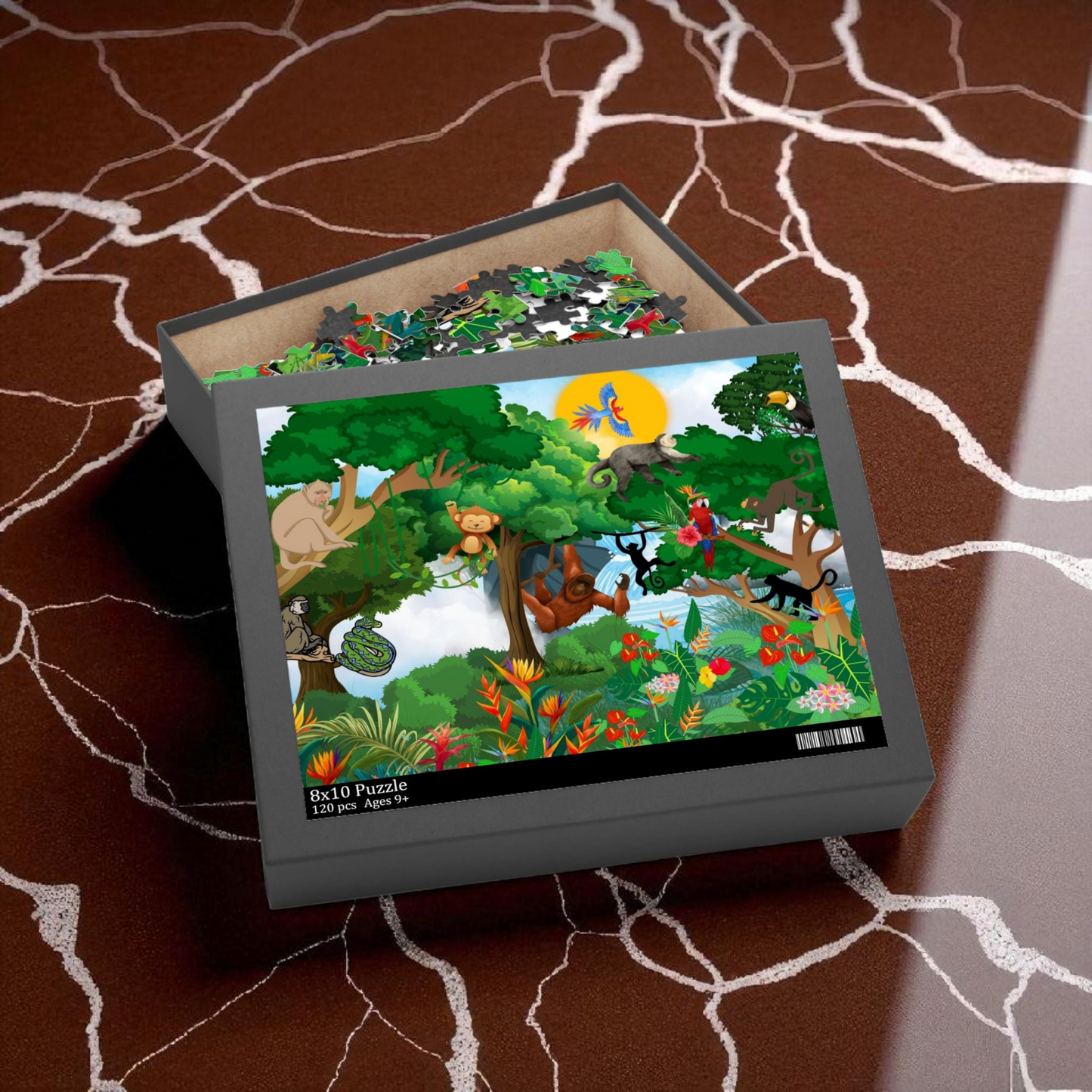 Nature-Themed Puzzle (120/252/500-Piece) – Fun for All Ages!