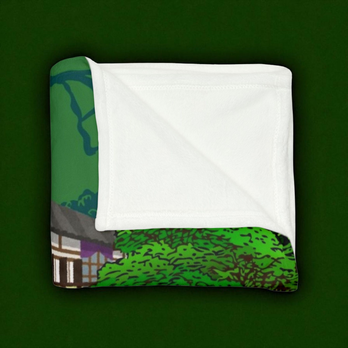 Cozy Panda-Themed Soft Polyester Blanket for Kids