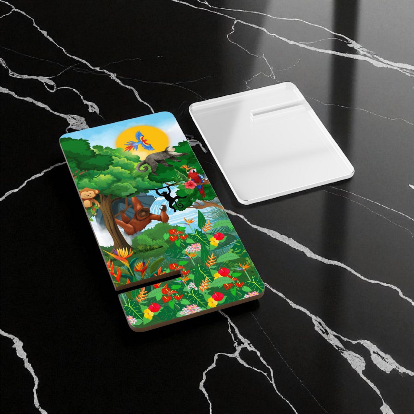 Colorful Jungle Smartphone Display Stand