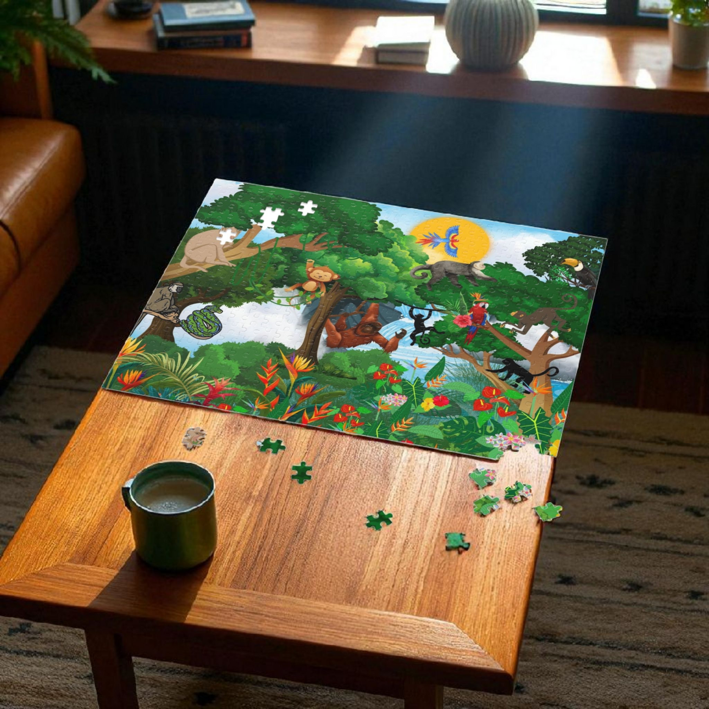 Nature-Themed Puzzle (120/252/500-Piece) – Fun for All Ages!