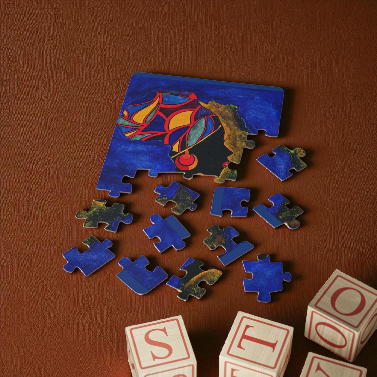 Kids' 30-Piece Africa Puzzle - Colorful Educational Fun