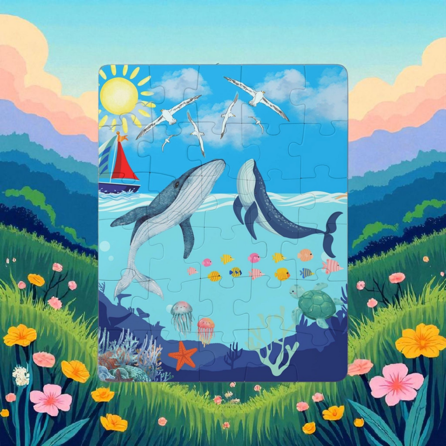 Ocean Adventure Kids' Puzzle - 30-Piece