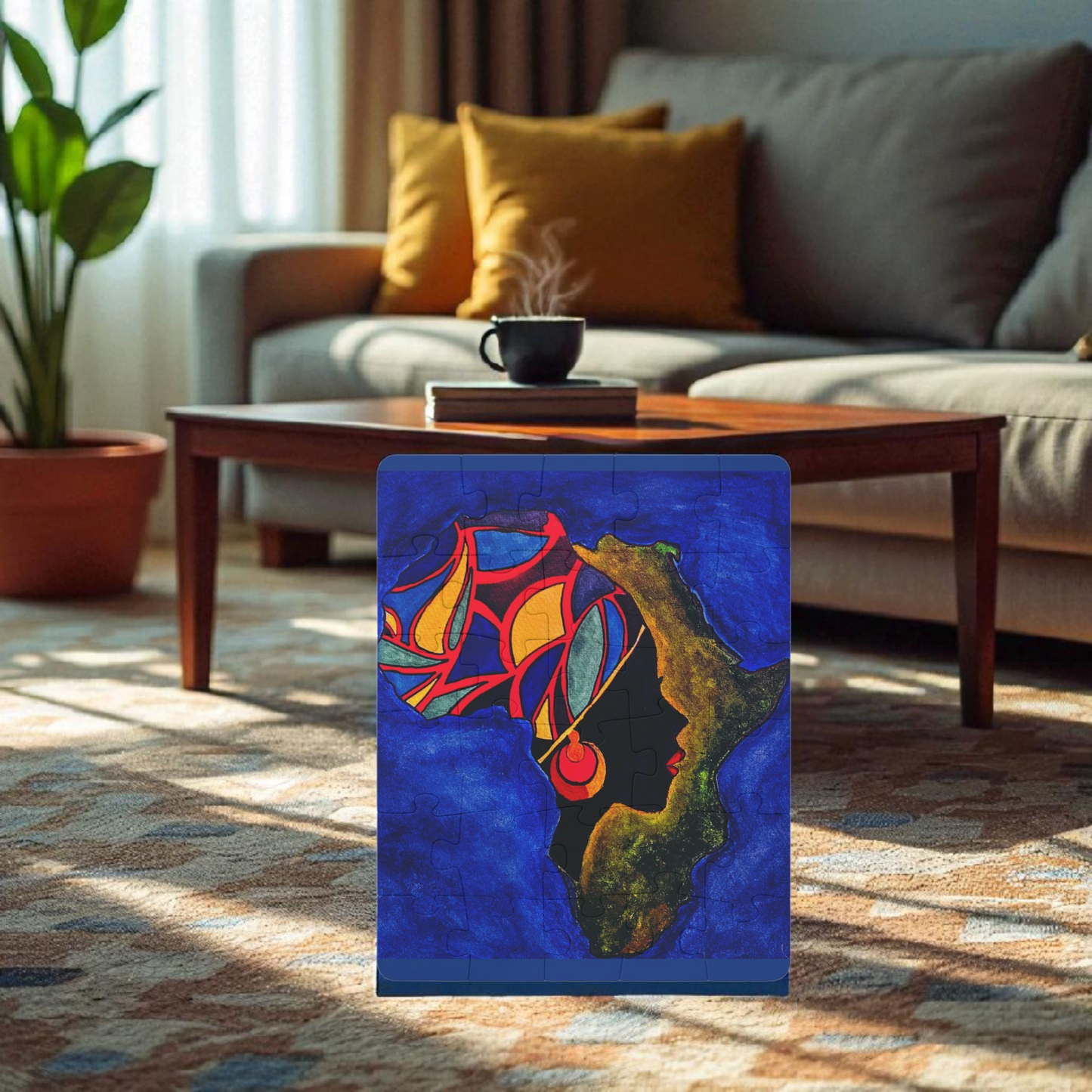 Kids' 30-Piece Africa Puzzle - Colorful Educational Fun