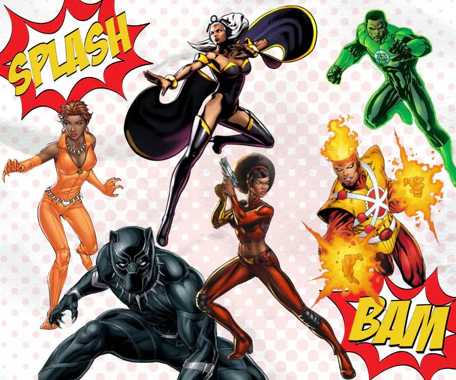 African mythology and Black Super Heroes The Melanated Art Shop, LLC