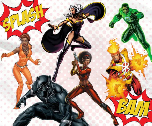 African mythology and Black Super Heroes The Melanated Art Shop, LLC