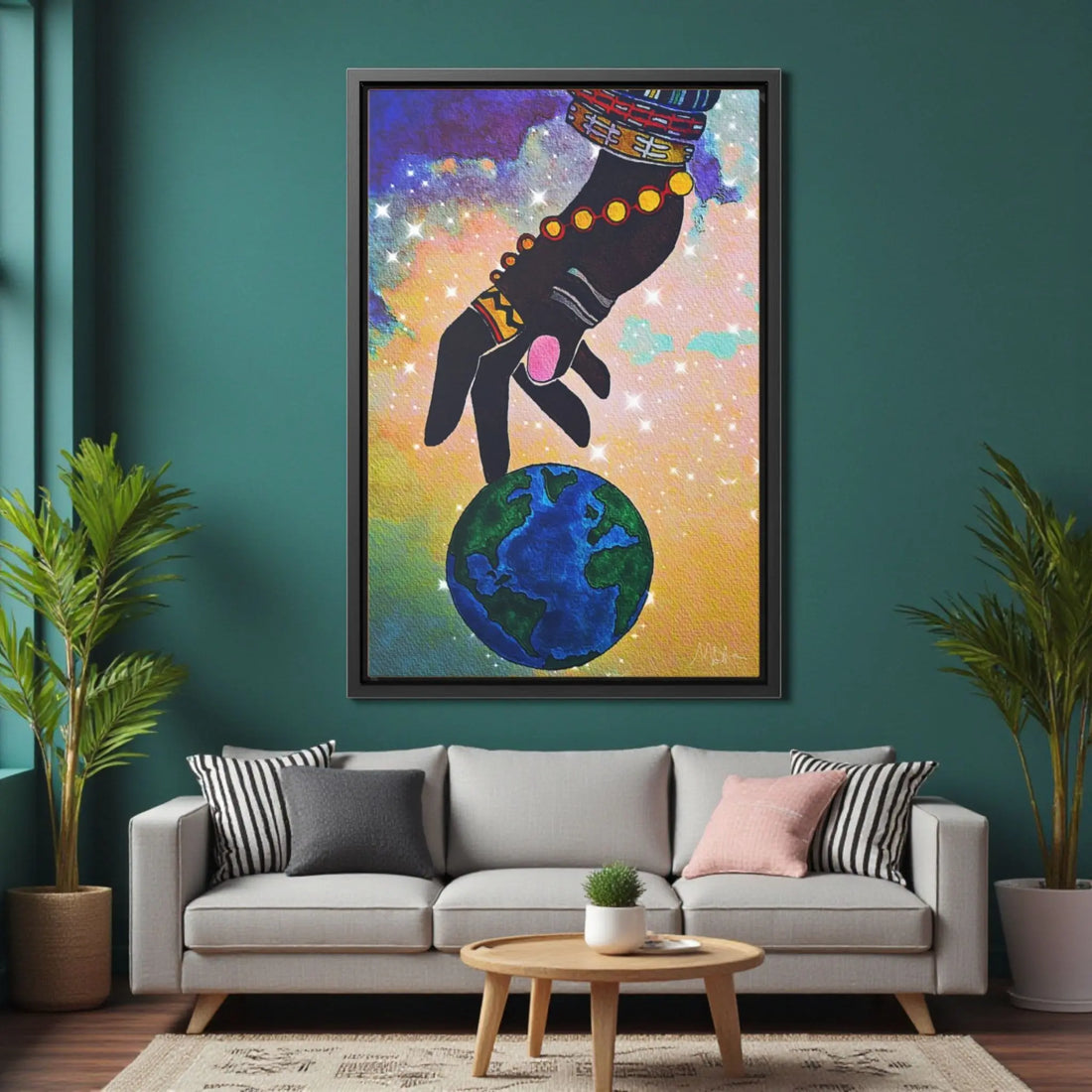 Afrocentric wall art ideas to elevate your home style The Melanated Art Shop, LLC
