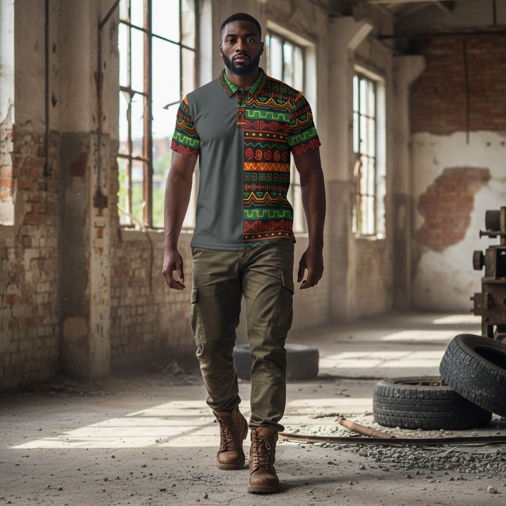 Heritage Woven: The Afrocentric Polo Collection