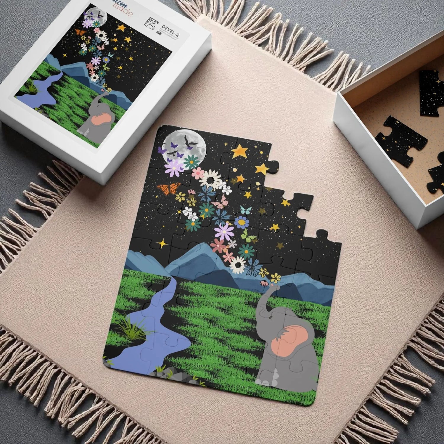 Family Fun Puzzles The Melanated Art Shop, LLC