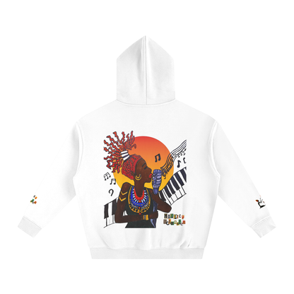 Jazz Singer Hoodie, Unisex Oversize Fleeced Hoodie
