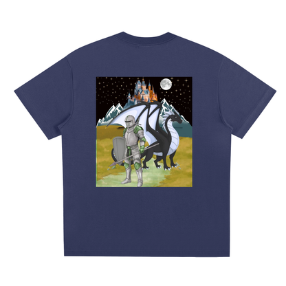 Medieval Themed Tee, Knights and Dragon Fans, Unisex Graphic T-shirt