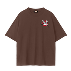 Red-Crowned Craned Graphic Unisex Seamless Unisex T-Shirt
