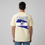 El Salvador Flag Themed Unisex Oversized T-Shirt ODMPOD