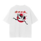 Red-Crowned Craned Graphic Unisex Seamless Unisex T-Shirt