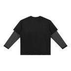 Gothic Raven Art Graphic Unisex Sunfade Layer T-Shirt