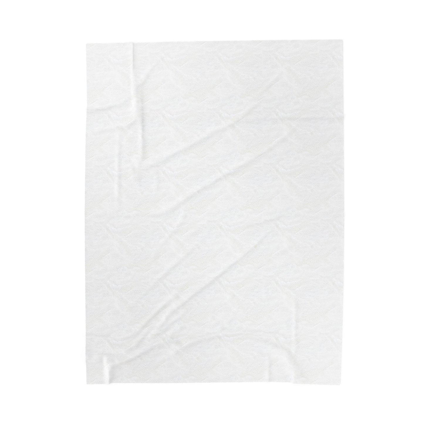 Floral Japanese Circle Velveteen Plush Blanket — Soft Retro Blossom Throw