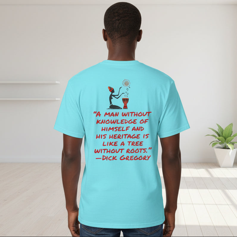 Handcrafted Afro Music Graphic Unisex T-shirt, Music Lover Tee, Ethnic Graphic Shirt