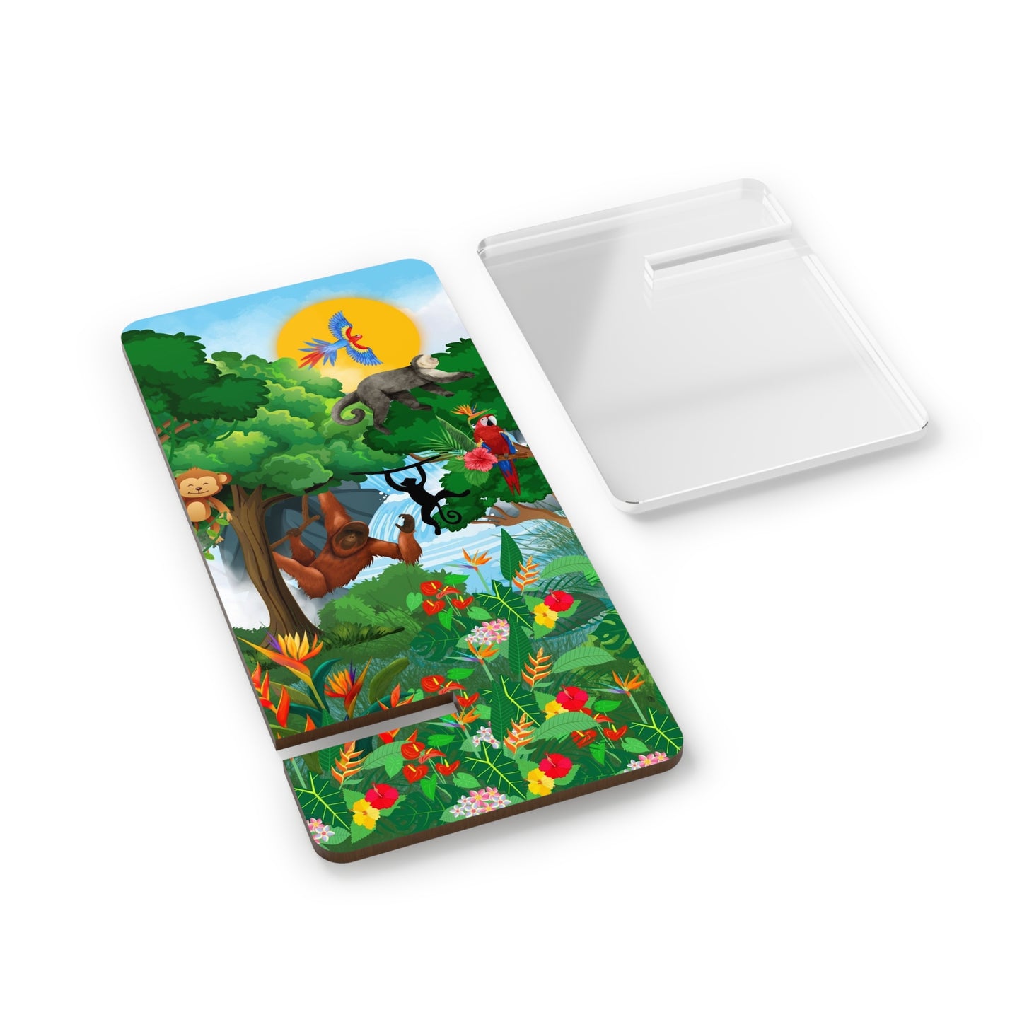 Colorful Jungle Smartphone Display Stand