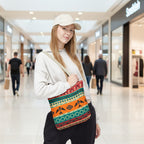 Southwestern Pattern Tote Bag - Native-Inspired Aztec Eagle Print Printify