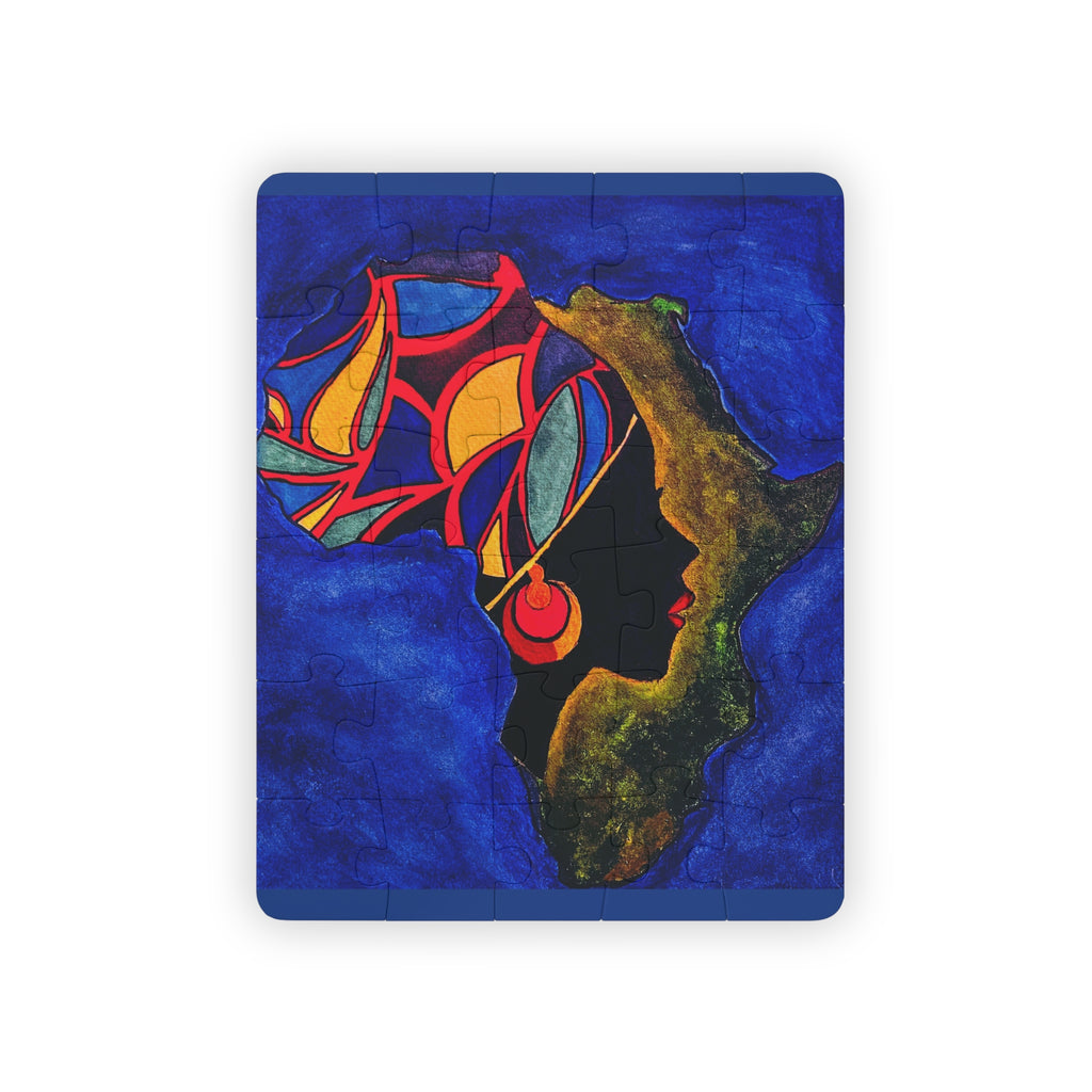 Kids' 30-Piece Africa Puzzle - Colorful Educational Fun Printify