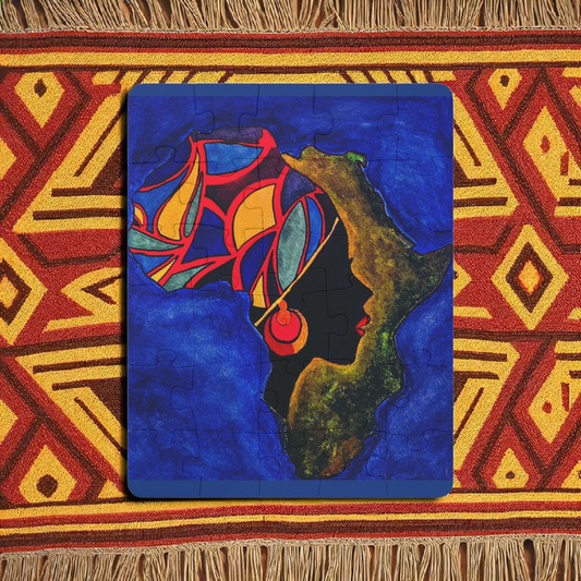 Kids' 30-Piece Africa Puzzle - Colorful Educational Fun