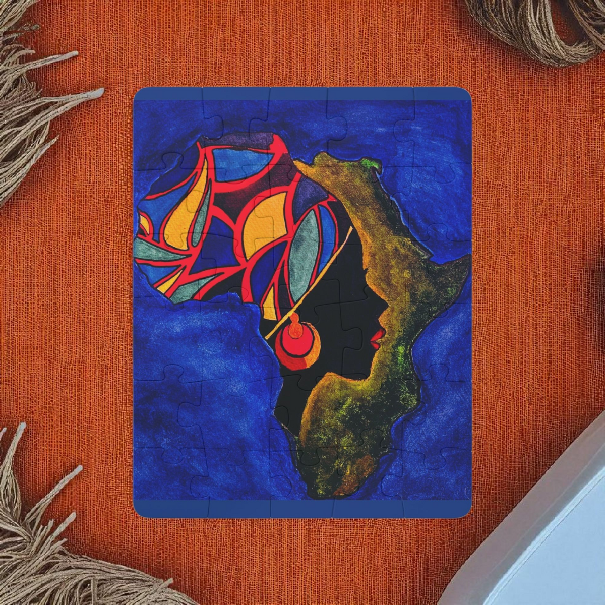 Kids' 30-Piece Africa Puzzle - Colorful Educational Fun Printify