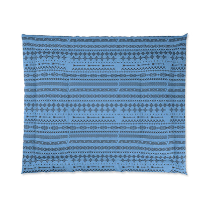 Boho Geometric Comforter, Cozy Blanket for Home Decor, Boho Style Bedding