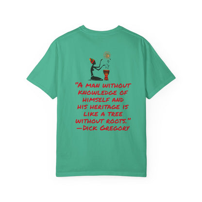 Handcrafted Afro Music Graphic Unisex T-shirt, Music Lover Tee, Ethnic Graphic Shirt