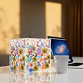 Floral Meadow Cube Lamp — Sunflower & Butterfly Decorative Light Printify