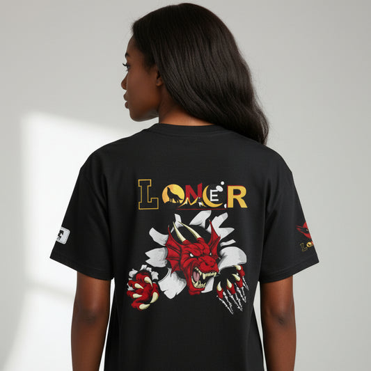 Dragon Unisex Tee, Mythical Animals Graphic T-Shirt, Wildlife Lover Tee, Animal Claw Print