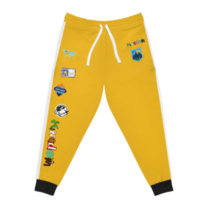 Unisex Travel-Inspired Athletic Joggers | Casual Fitness Pants, Workout Gear