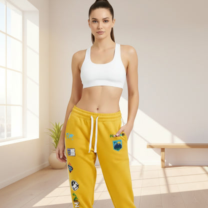 Unisex Travel-Inspired Athletic Joggers | Casual Fitness Pants, Workout Gear