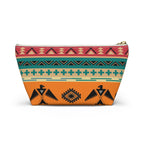 Southwestern Thunderbird Accessory Pouch — Tribal Pattern Makeup Bag Printify