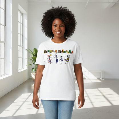 Handcrafted Afro Music Graphic Unisex T-shirt, Music Lover Tee, Ethnic Graphic Shirt