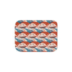 Sherpa Blanket, Asia Inspired Cozy Design Printify