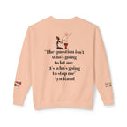 Afrocentric Graphic Sweatshirt - Black Art Unisex Lightweight Crewneck Printify