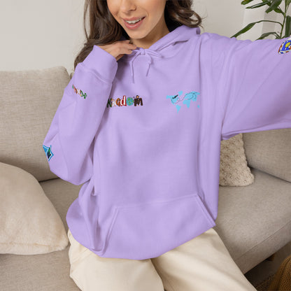 Unisex Travel Lover Graphic Pullover, Vacation Mode Graphic Hoodie